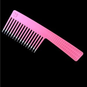 Mebco Twice Dipped Volume Wide Comb Vintage 1980s Pink 9” Excellent Condition